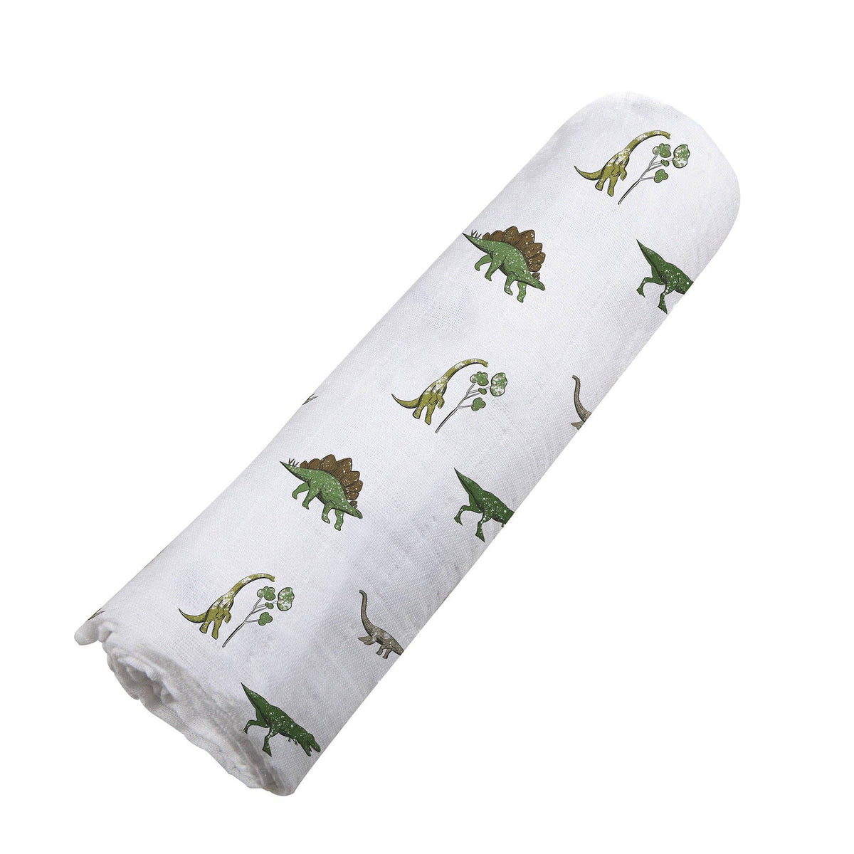 Newcastle Classics_Dino Days Cotton Muslin Swaddle_3