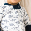 Dino Digs Zip Pajamas by Luna & Arlo - Magnolia BabyZipper Pajamas