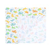 Dino Dreams Print Swaddle Blanket - Blue - Magnolia BabySwaddle Blanket