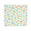 Dino Dreams Print Swaddle Blanket - Blue - Magnolia BabySwaddle Blanket