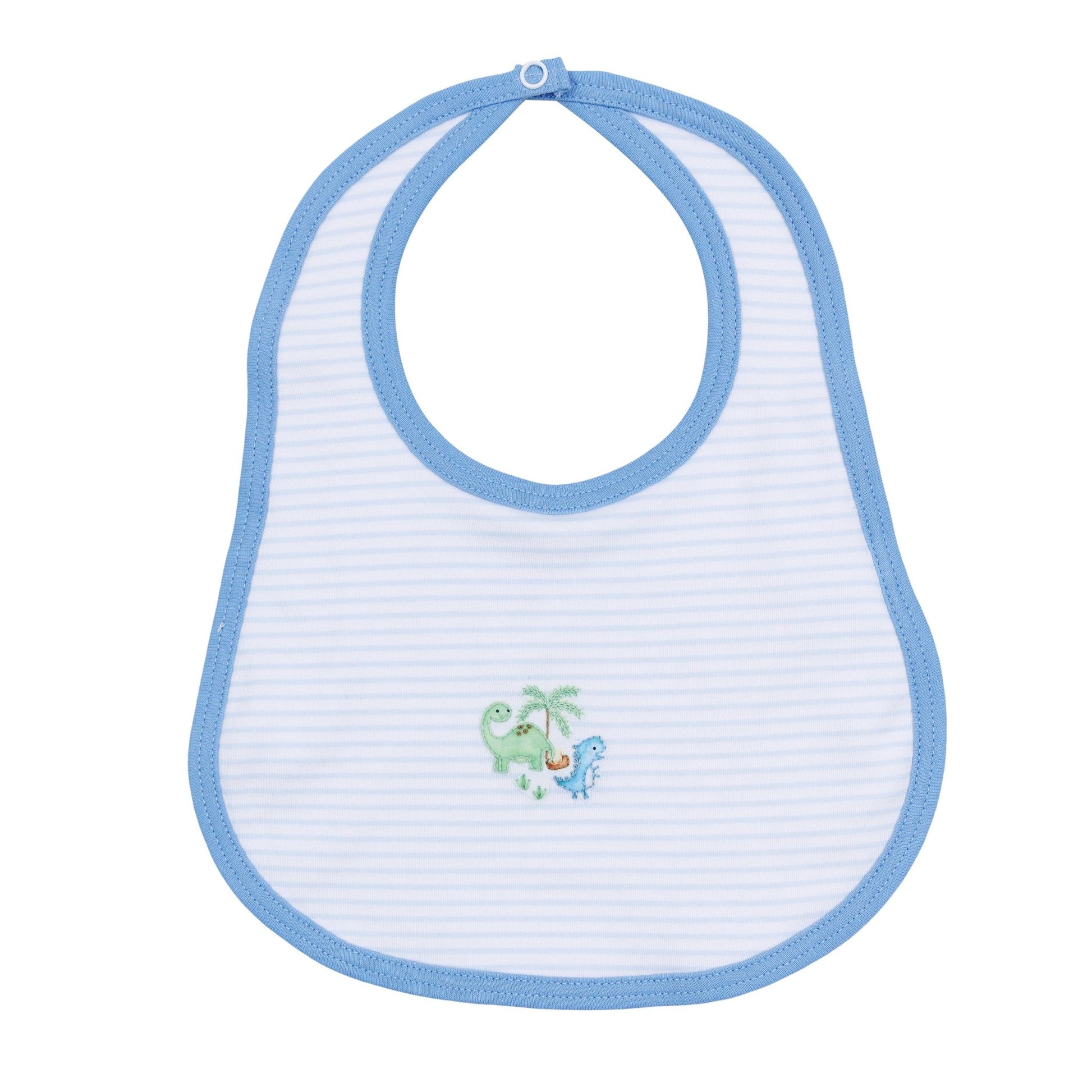 Dino - Land Embroidered Bib - Magnolia BabyBib