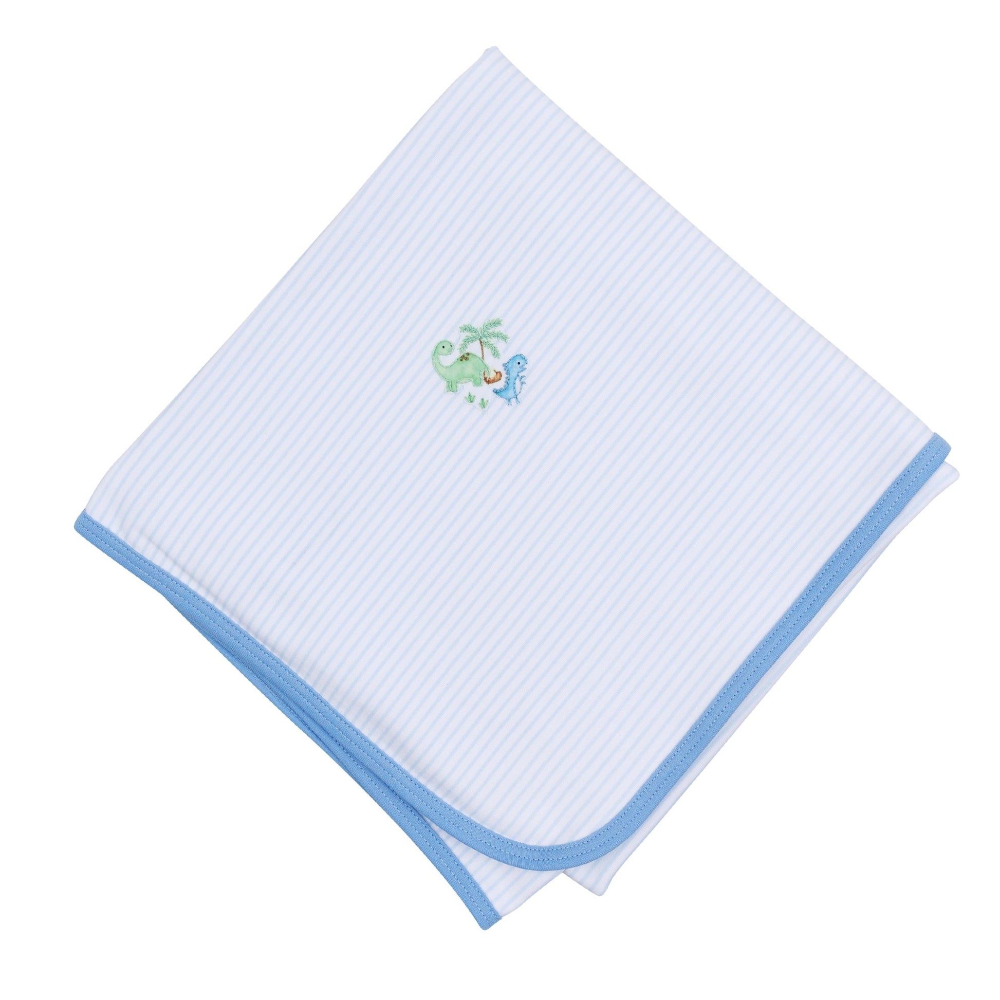 Dino - Land Embroidered Receiving Blanket - Magnolia BabyReceiving Blanket