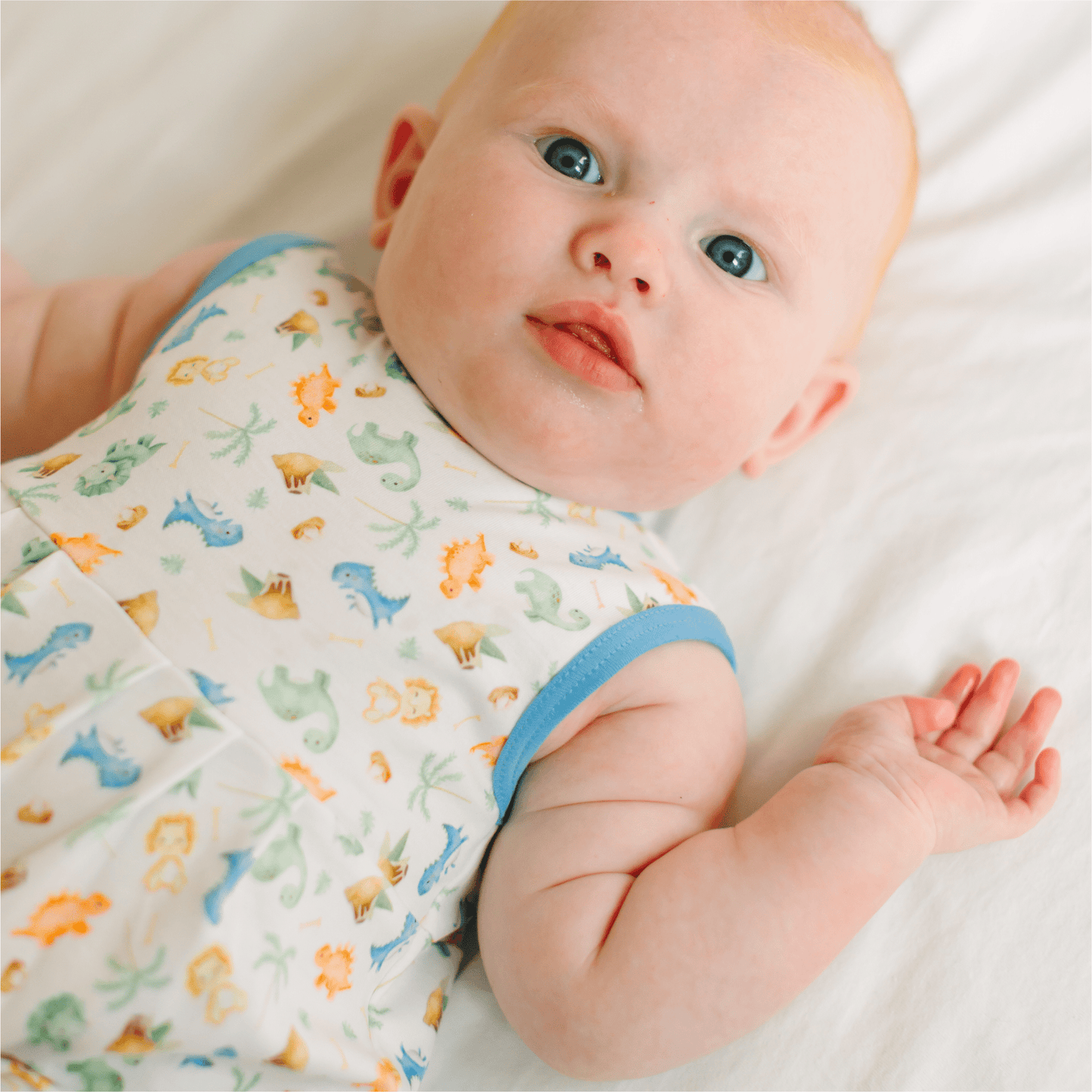 Dino - Land Print Bubble - Magnolia BabyBubble