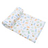 Dino - Land Print Swaddle Blanket - Magnolia BabySwaddle Blanket