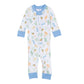 Dino - Land Zip Pajamas - Magnolia BabyZipper Pajamas