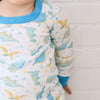 Dinoland Long Pajamas - Magnolia BabyLong Pajamas