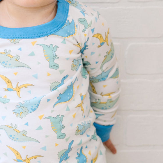 Dinoland Long Pajamas - Magnolia BabyLong Pajamas