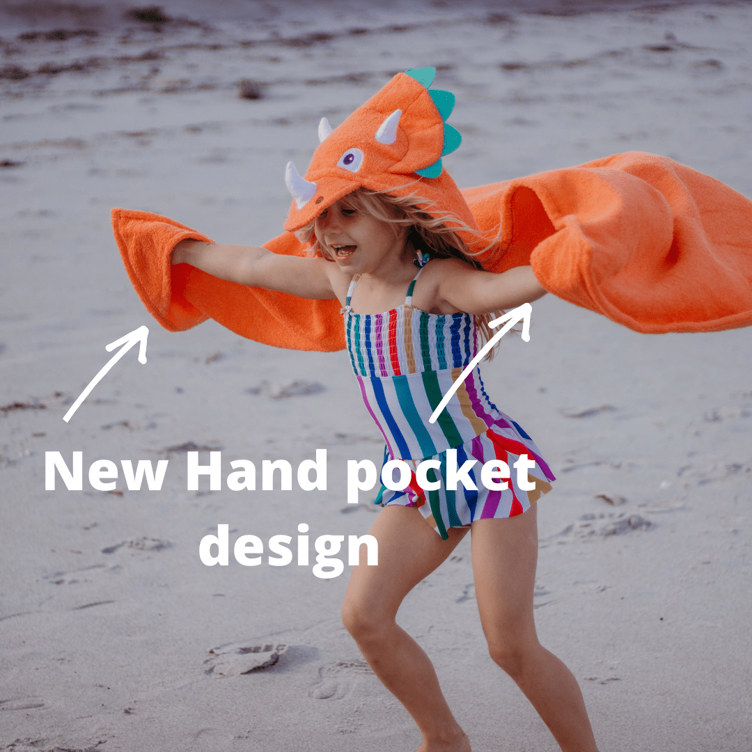 Dinosaur Hooded Towel - Magnolia BabyHooded Towel