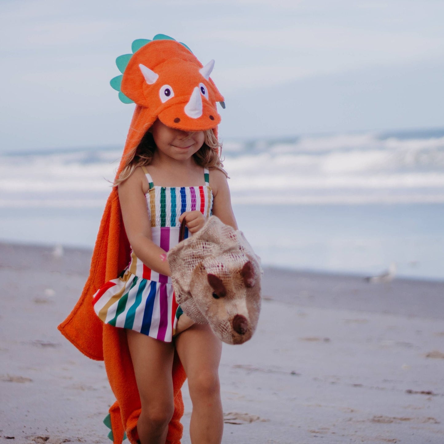 Dinosaur Hooded Towel - Magnolia BabyHooded Towel