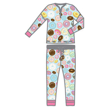  Donut Delight Pink Women's 2pc Set Pajamas - Magnolia Baby2pc Set Pajamas