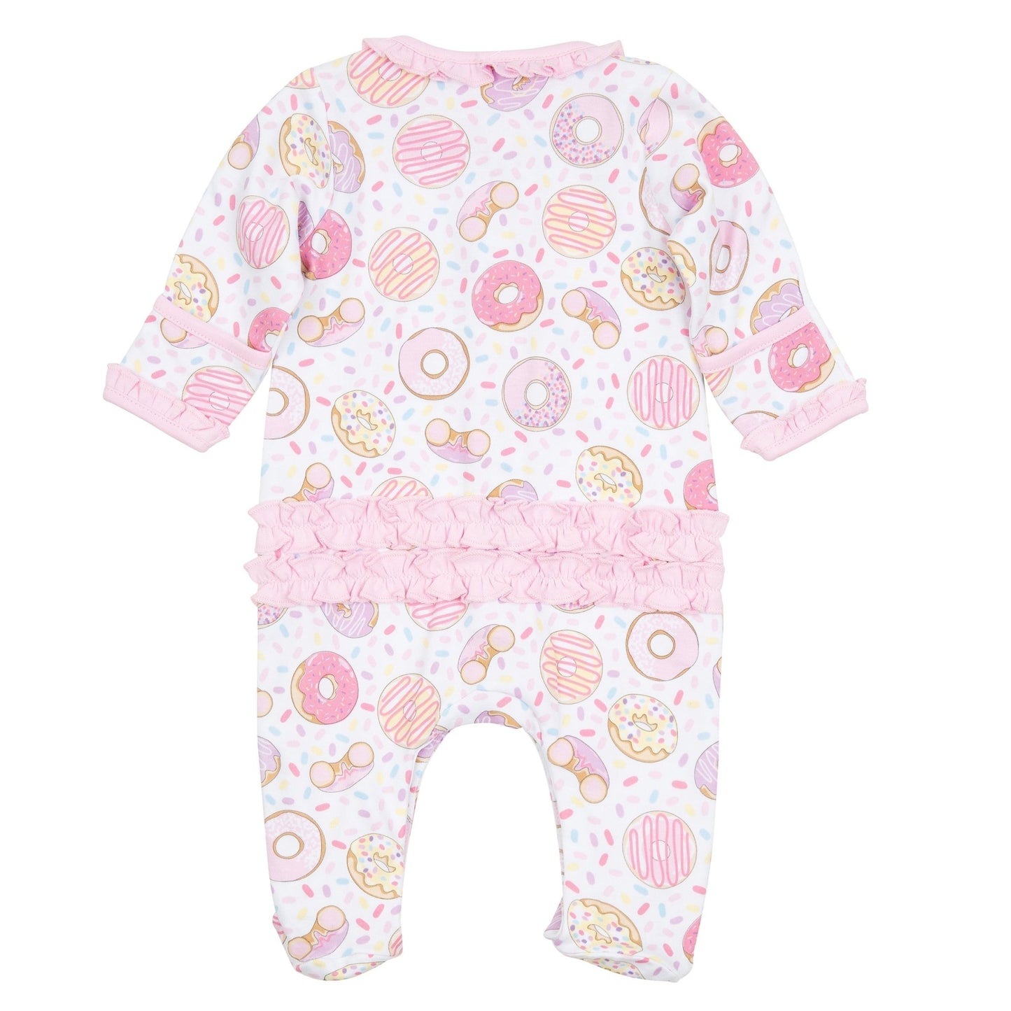 Donut Dreams Footie - Magnolia BabyFootie