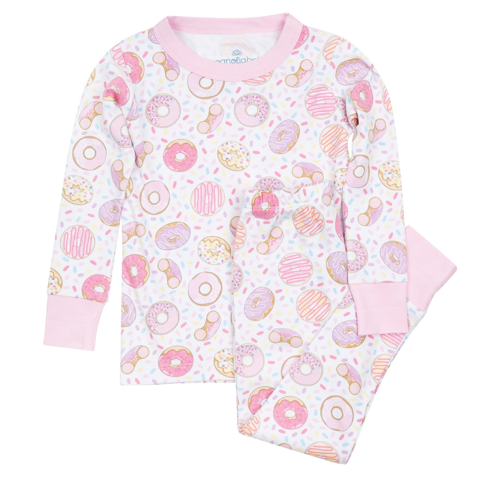 Donut Dreams Long Pajamas - Magnolia BabyLong Pajamas