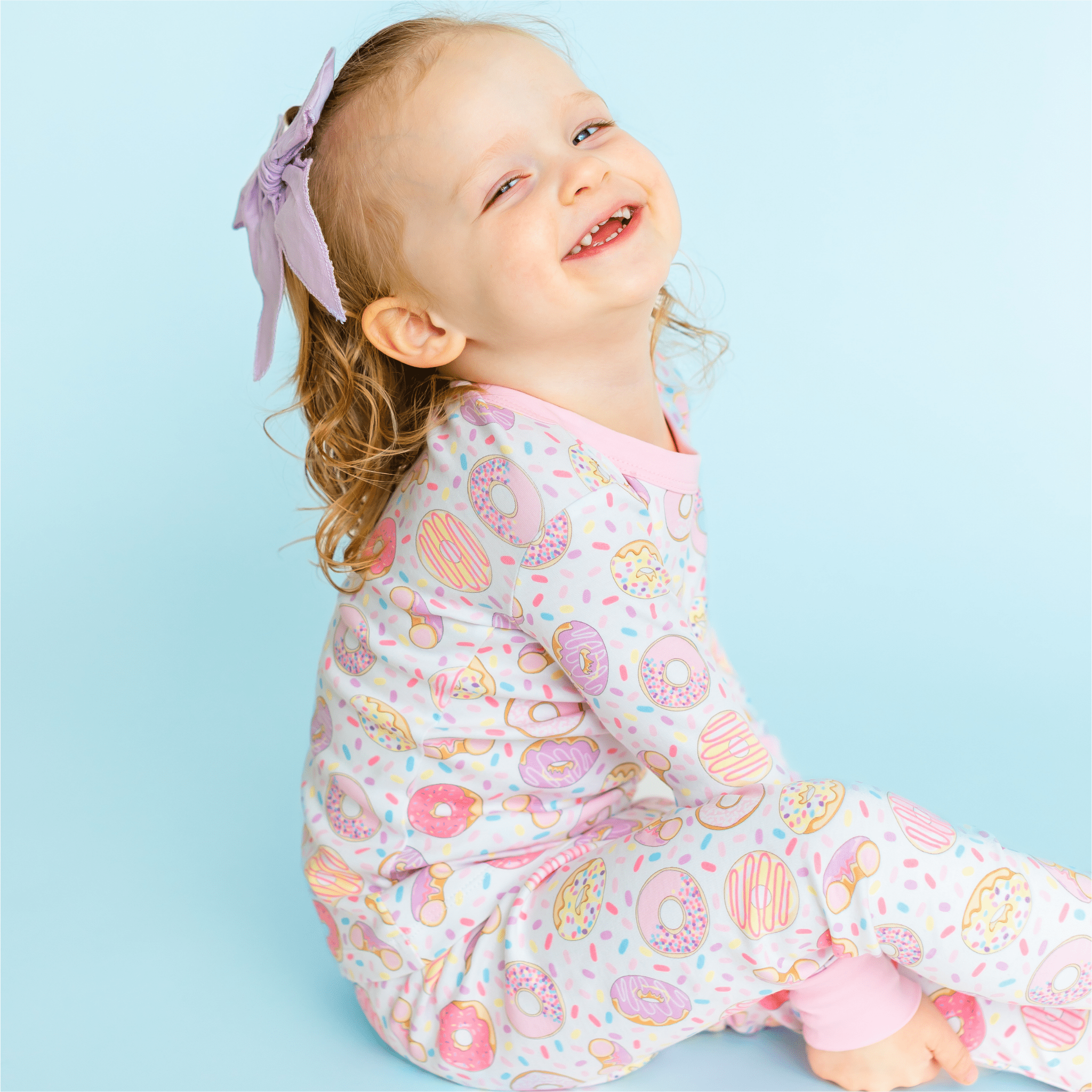 Donut Dreams Long Pajamas - Magnolia BabyLong Pajamas