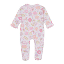  Donut Dreams Zip Footie - Magnolia BabyFootie