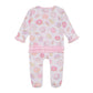 Donut Dreams Zip Footie - Magnolia BabyFootie