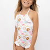 Donut Halter Swimsuit with Ruffle - Magnolia BabySwimsuit