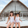 Donut Halter Swimsuit with Ruffle - Magnolia BabySwimsuit
