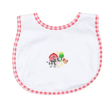  Down on the Farm Embroidered Bib - Magnolia BabyBib