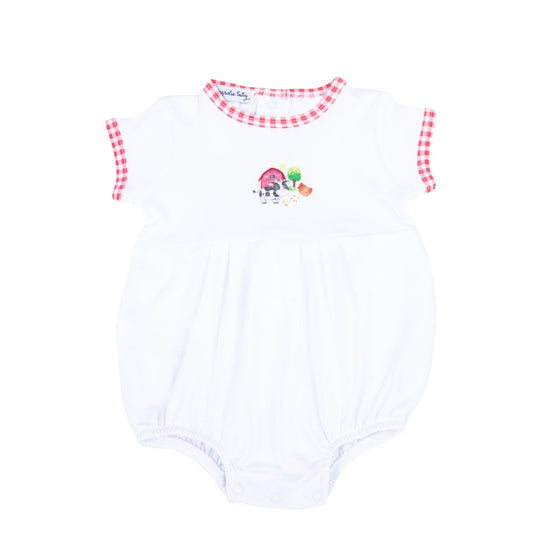 Down on the Farm Embroidered Boy Bubble - Magnolia BabyBubble