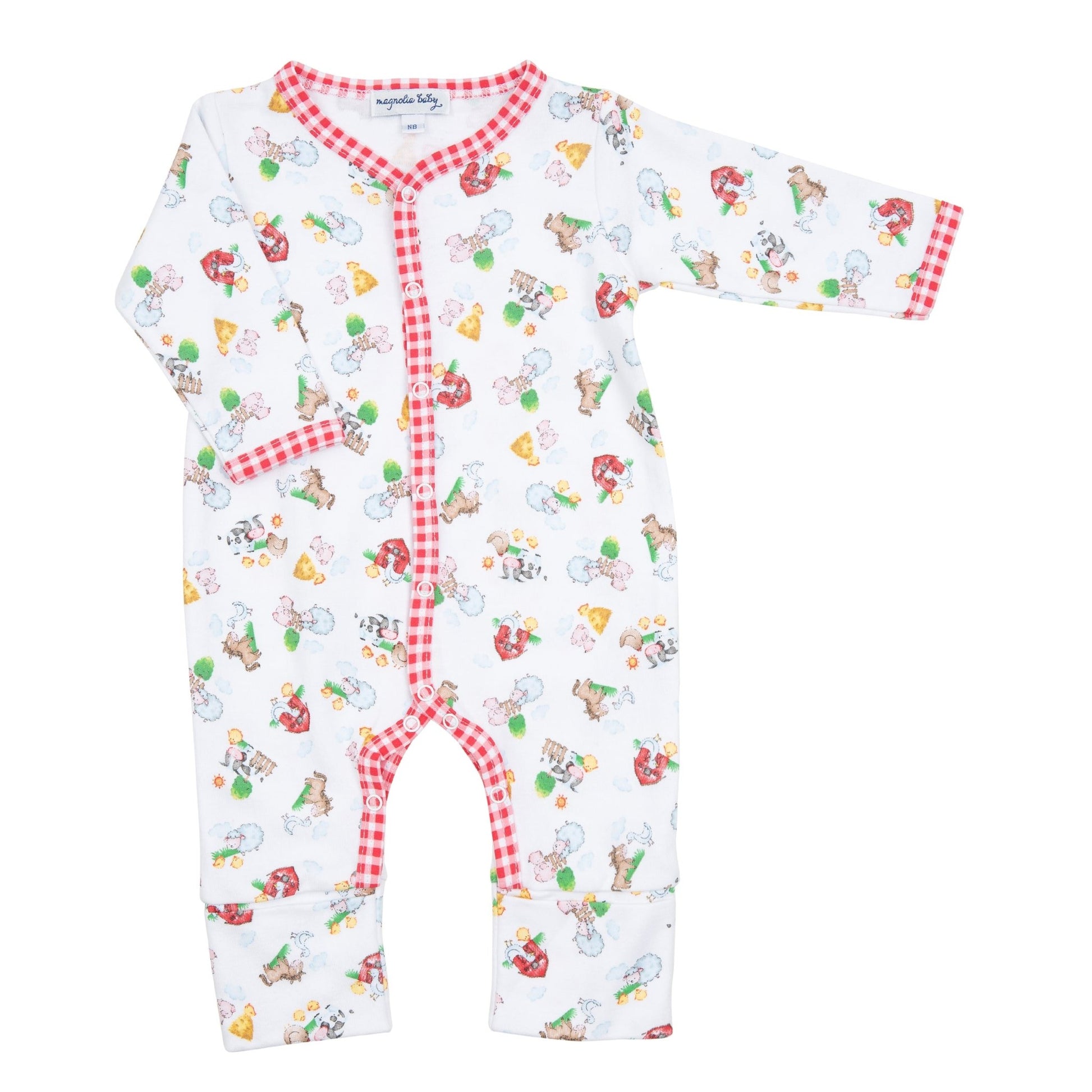Down on the Farm Print Playsuit - Magnolia BabyPlaysuit