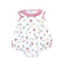  Down on the Farm Print Ruffle Bubble - Magnolia BabyBubble