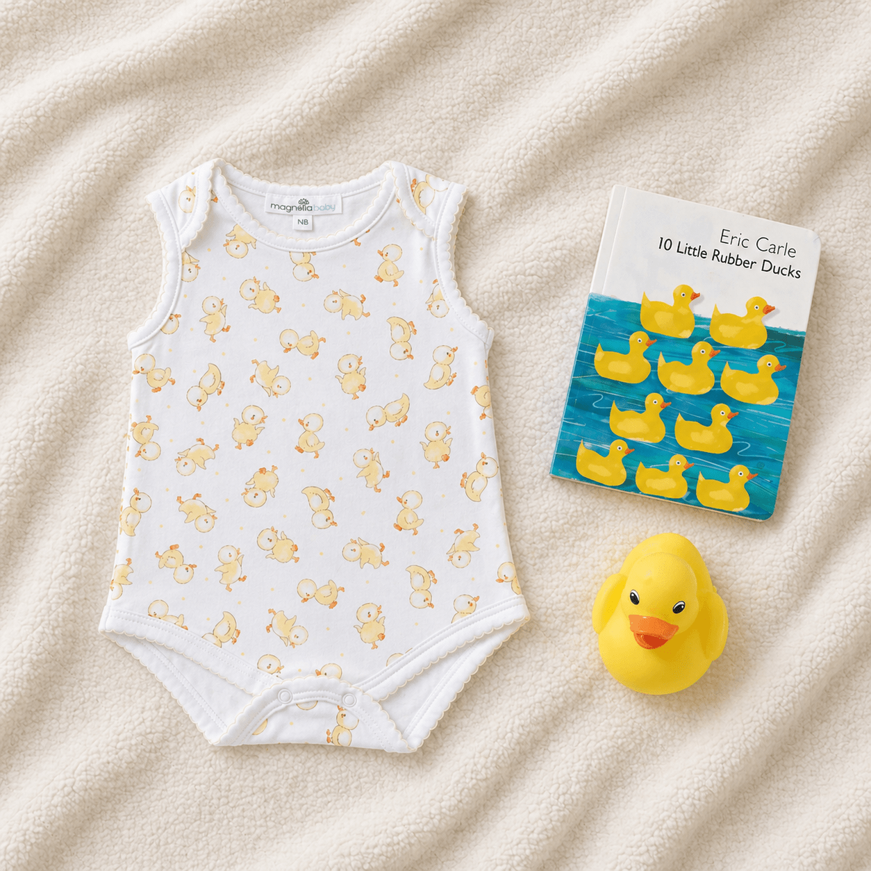 Downy Ducklings Bodysuit Gift Set - Magnolia BabyBaby Gift Set