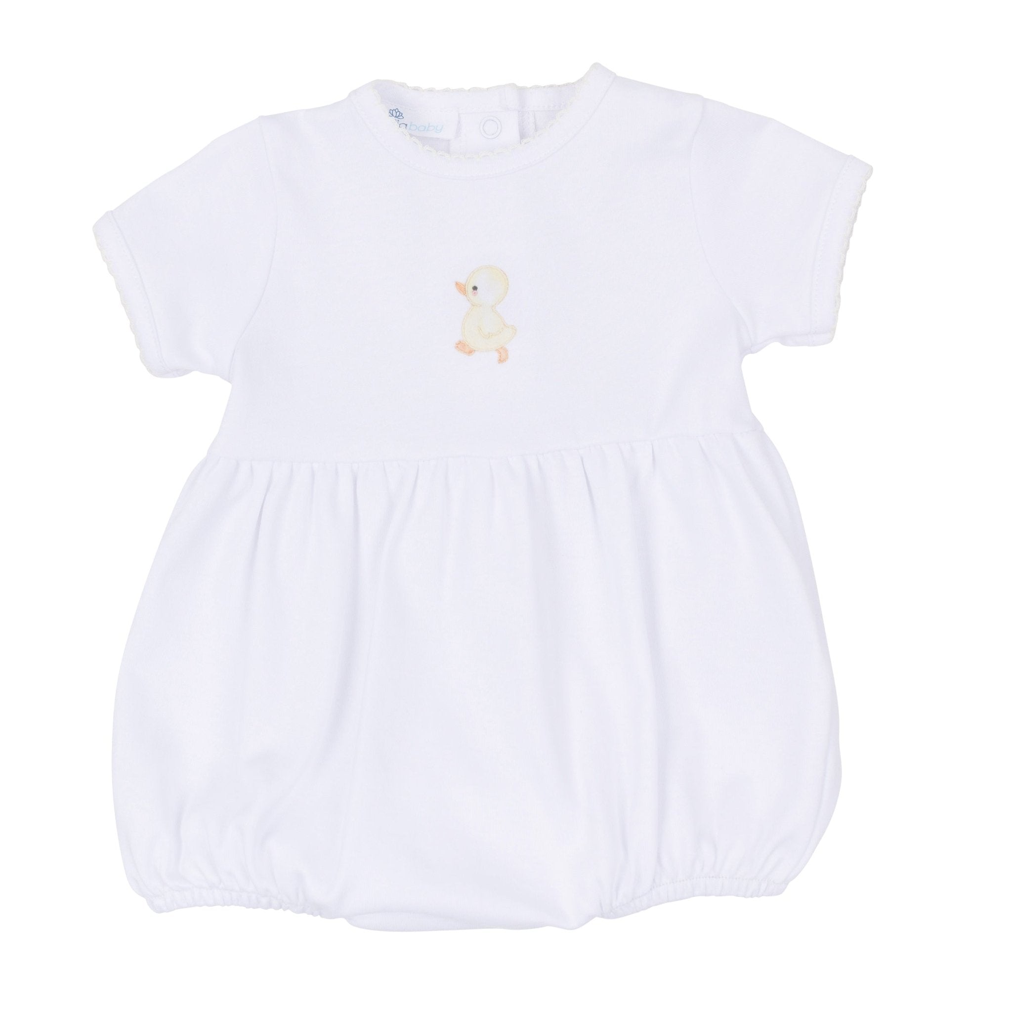 Downy Ducklings Embroidered Bubble - Magnolia BabyBubble