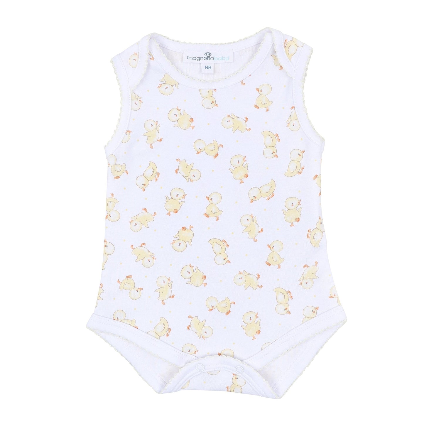 Downy Ducklings Print Bodysuit - Magnolia BabyBodysuit