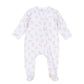 Downy Ducklings Print Zip Footie - Magnolia BabyFootie