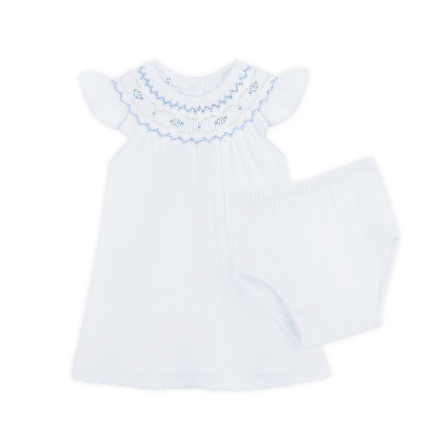 Magnolia Baby_Dreamy Hydrangeas Bishop Dress_5