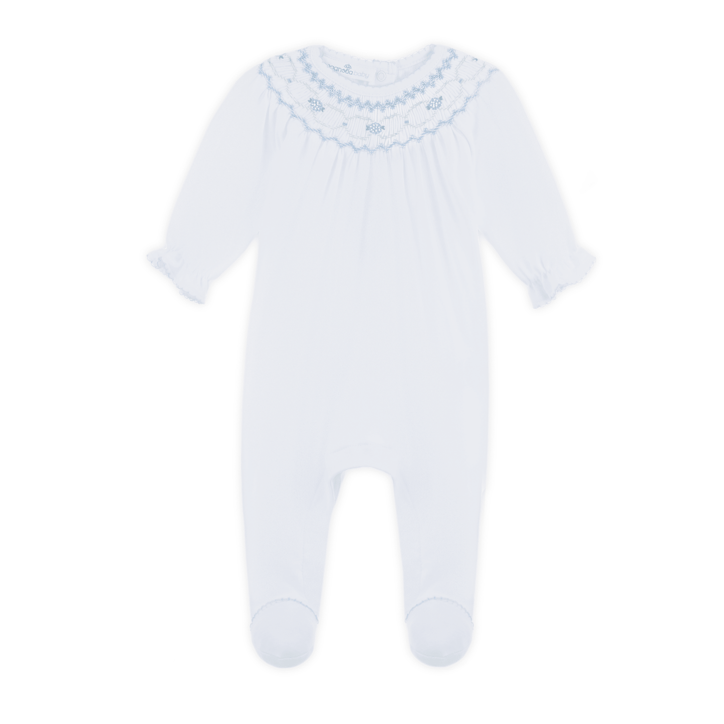 Magnolia Baby_Dreamy Hydrangeas Bishop Footie_1