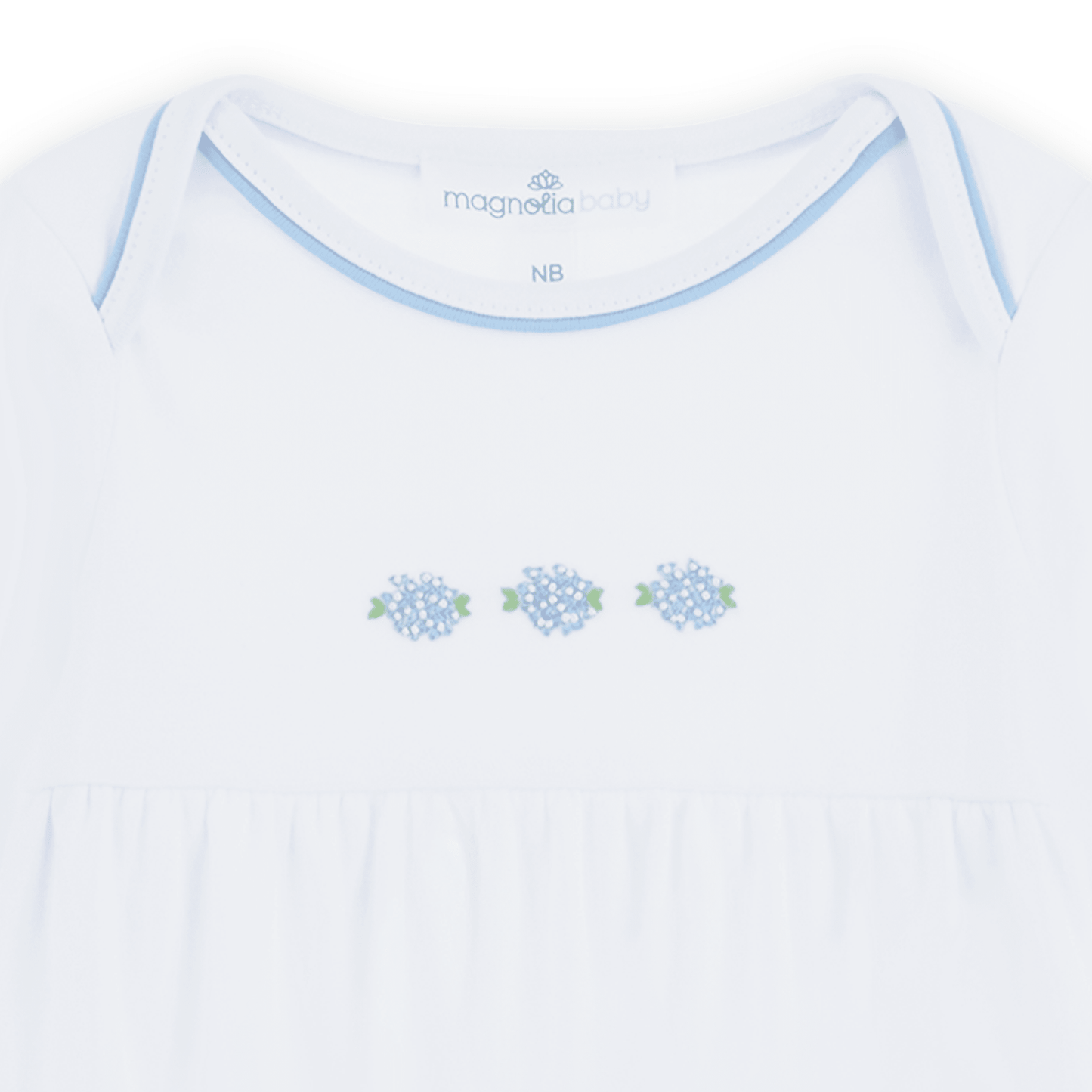 Magnolia Baby_Dreamy Hydrangeas Gathered Gown_3