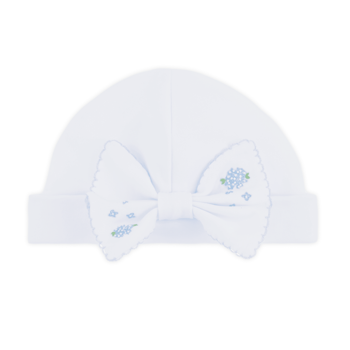 Magnolia Baby_Dreamy Hydrangeas Hand-Embroidered Bow Hat_1