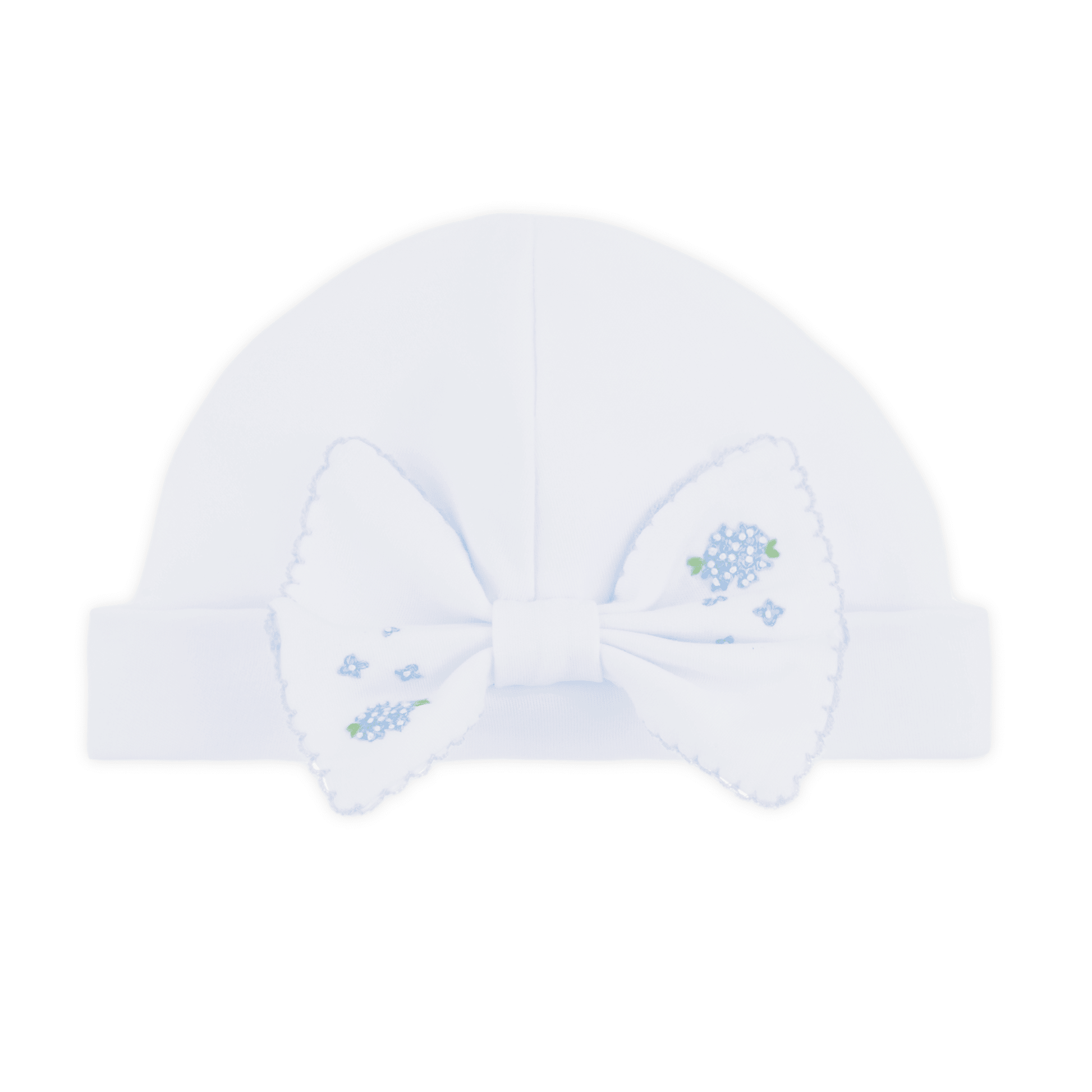 Magnolia Baby_Dreamy Hydrangeas Hand-Embroidered Bow Hat_1