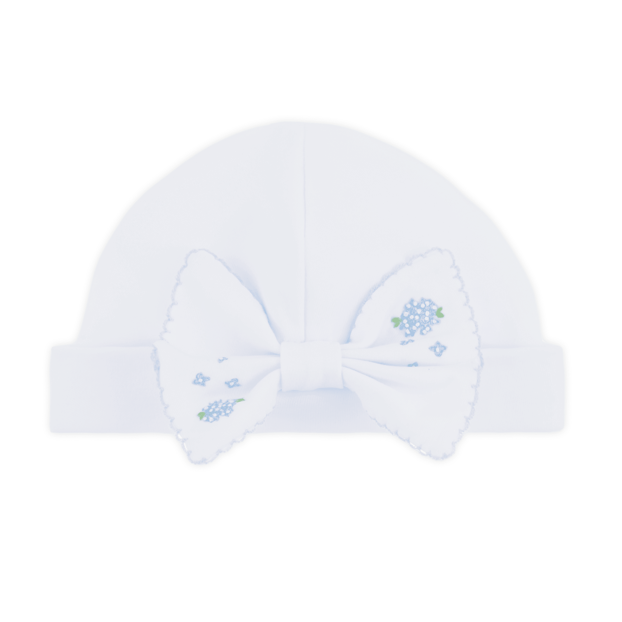 Magnolia Baby_Dreamy Hydrangeas Hand-Embroidered Bow Hat_1