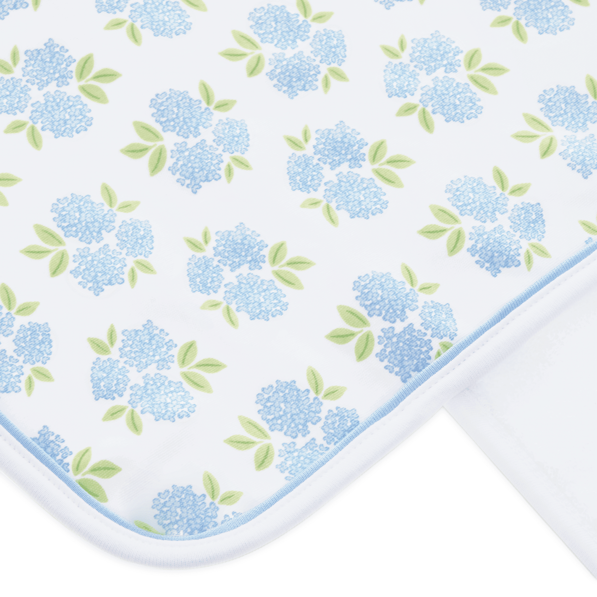 Magnolia Baby_Dreamy Hydrangeas Print Burp Cloth_3
