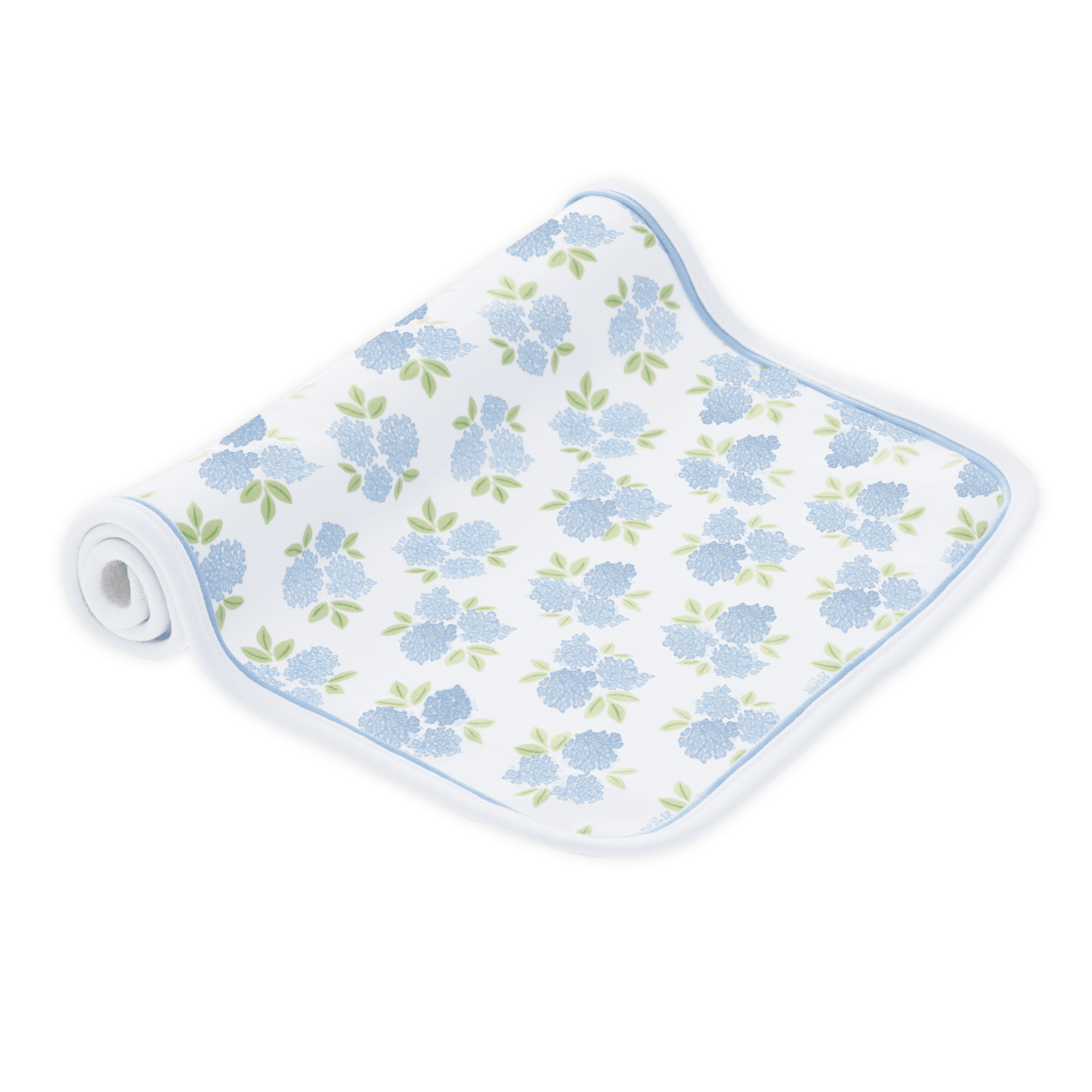 Magnolia Baby_Dreamy Hydrangeas Print Burp Cloth_2