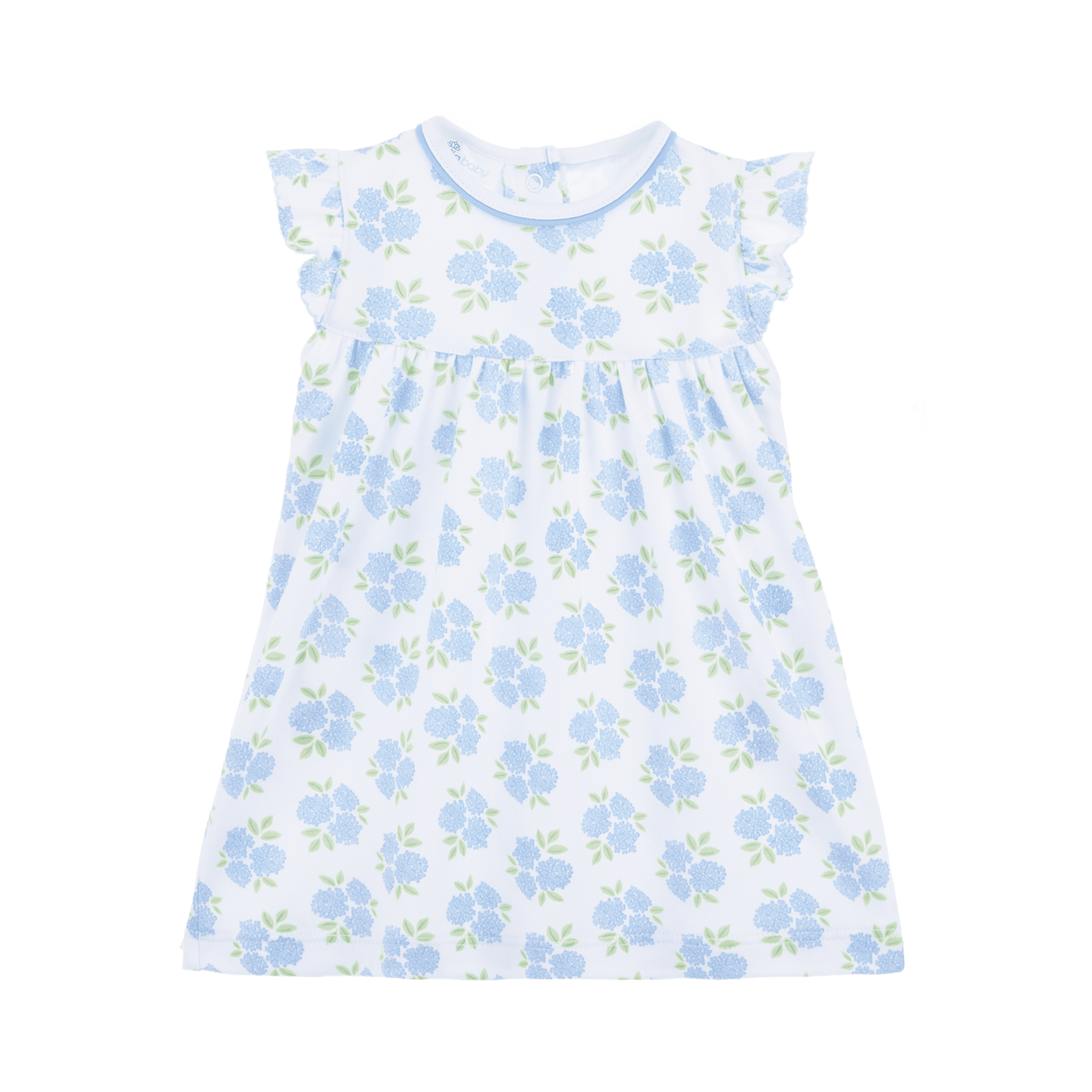 Sisters Dress + Bubble Set - Hydrangeas Print