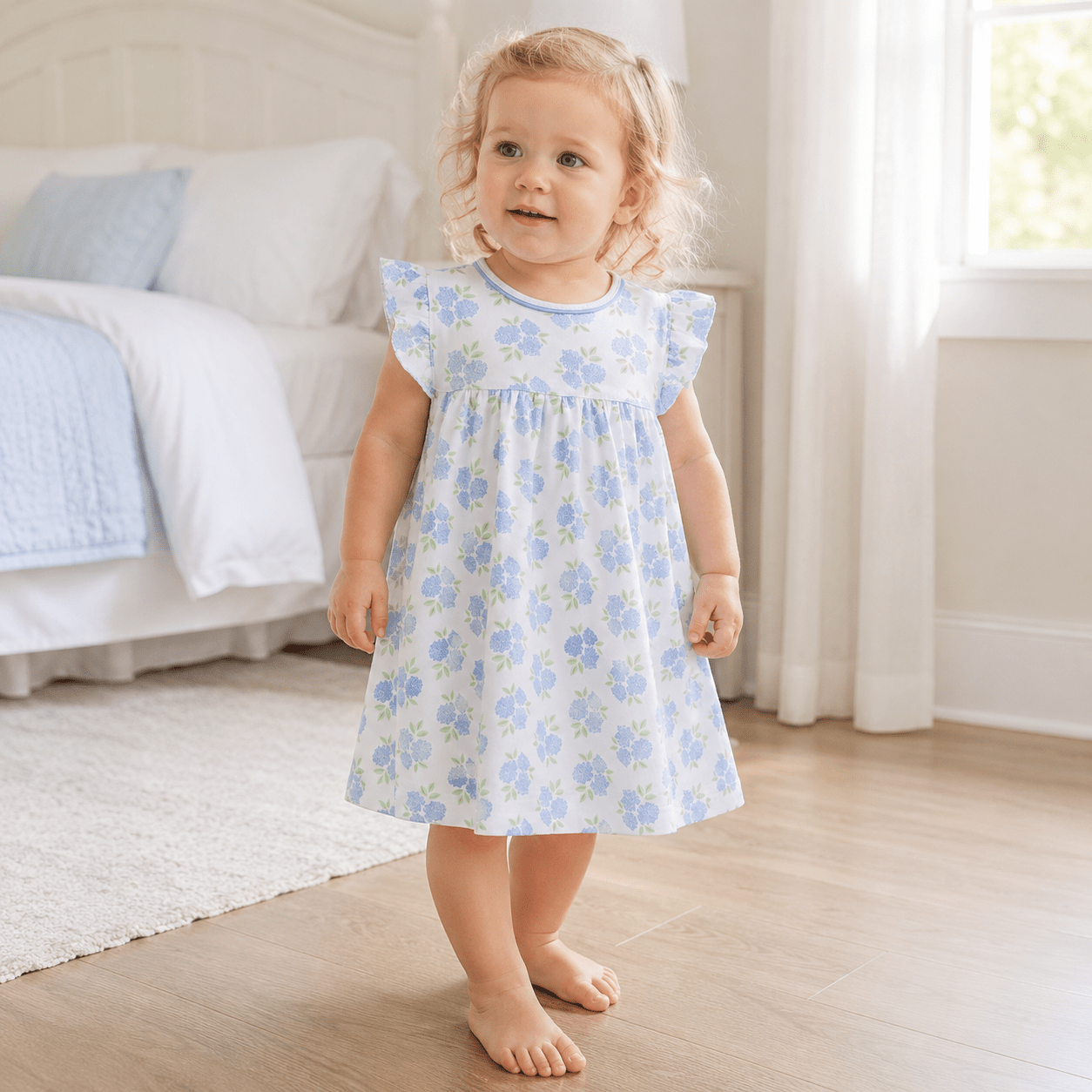 Magnolia Baby_Dreamy Hydrangeas Print Dress_1