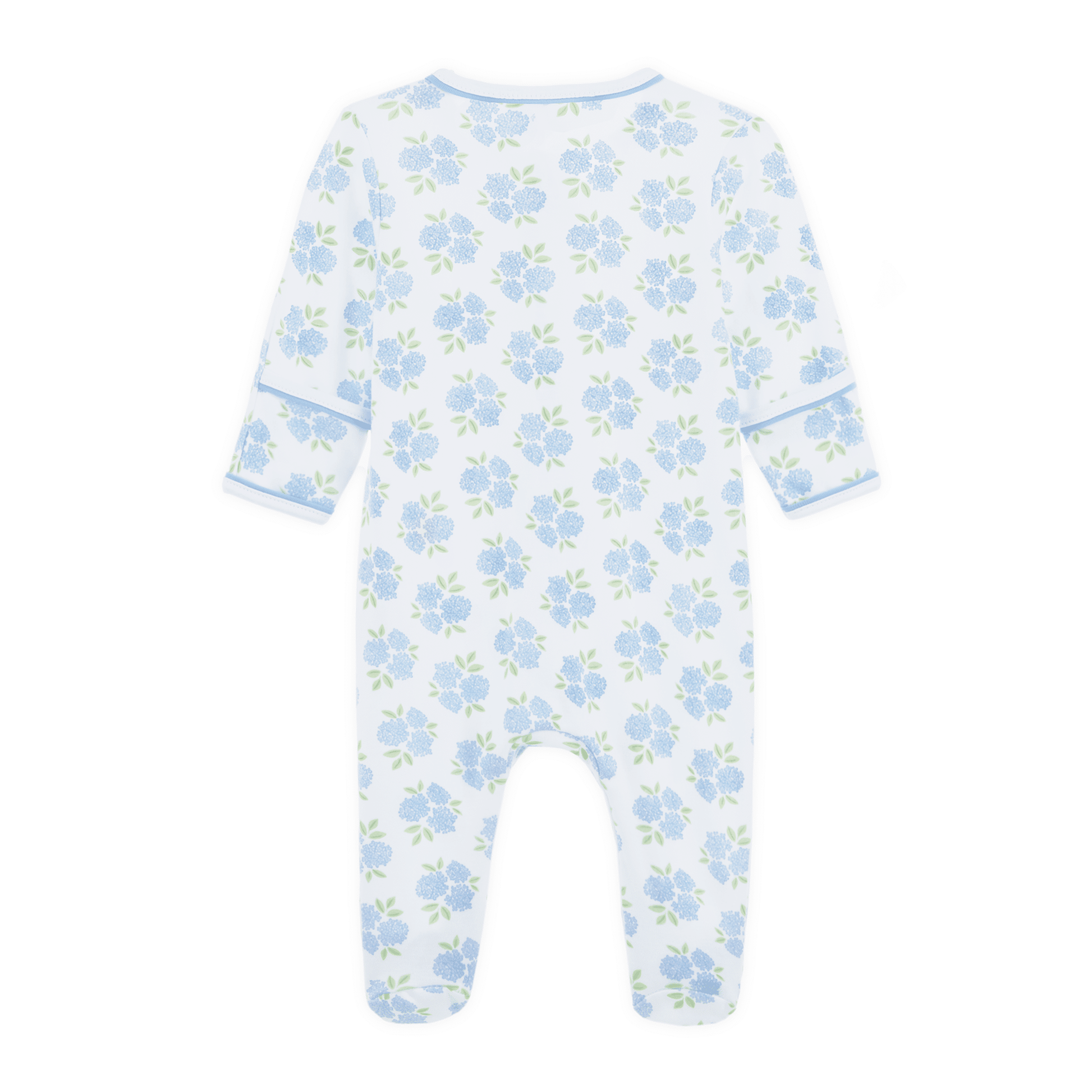 Magnolia Baby_Dreamy Hydrangeas Print Footie_3