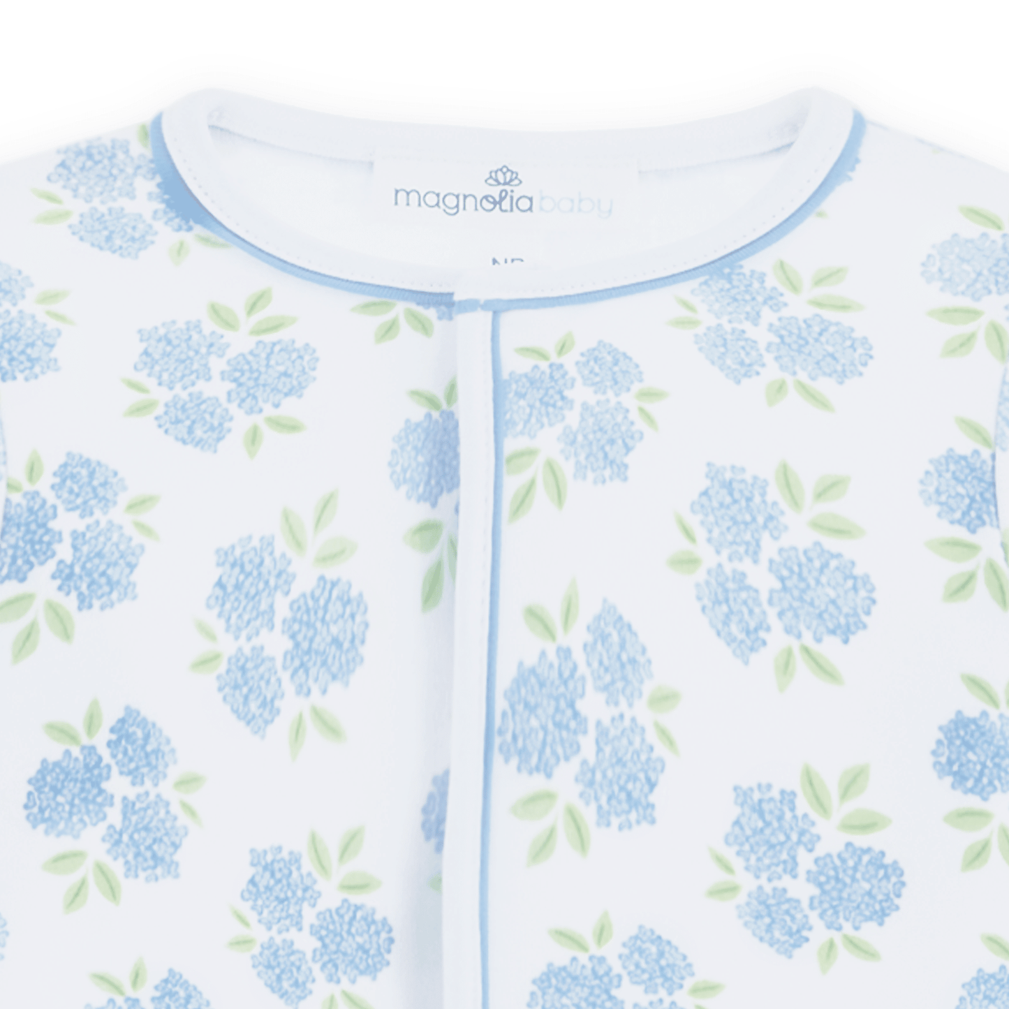 Magnolia Baby_Dreamy Hydrangeas Print Footie_4