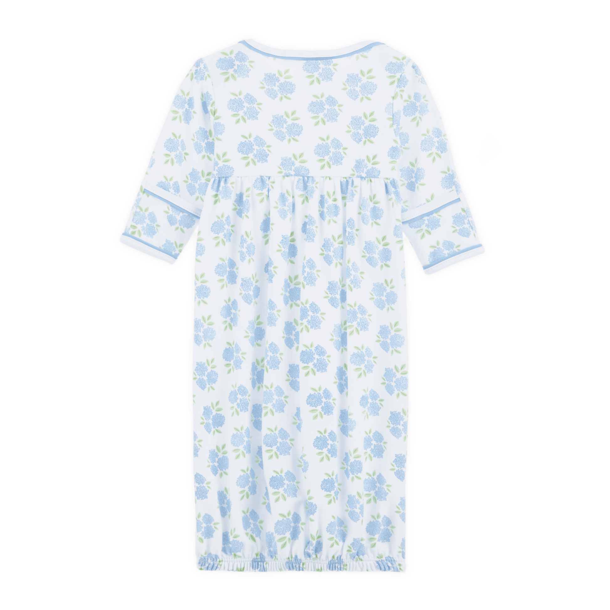 Magnolia Baby_Dreamy Hydrangeas Print Gathered Gown_3