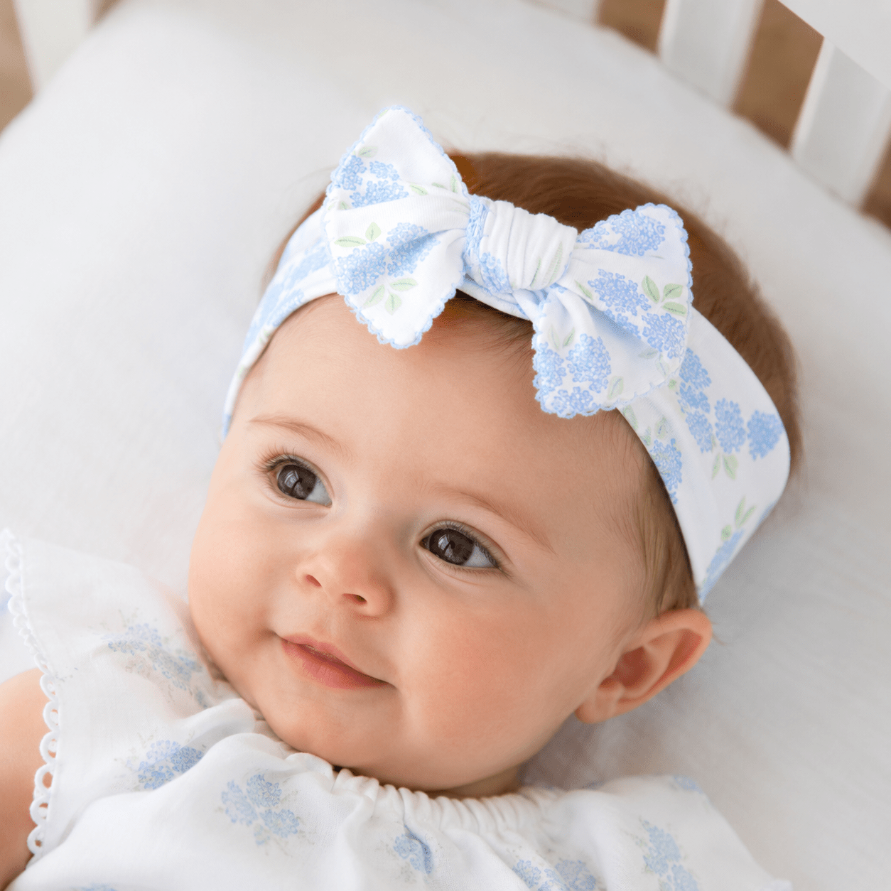 Magnolia Baby_Dreamy Hydrangeas Print Headband_1
