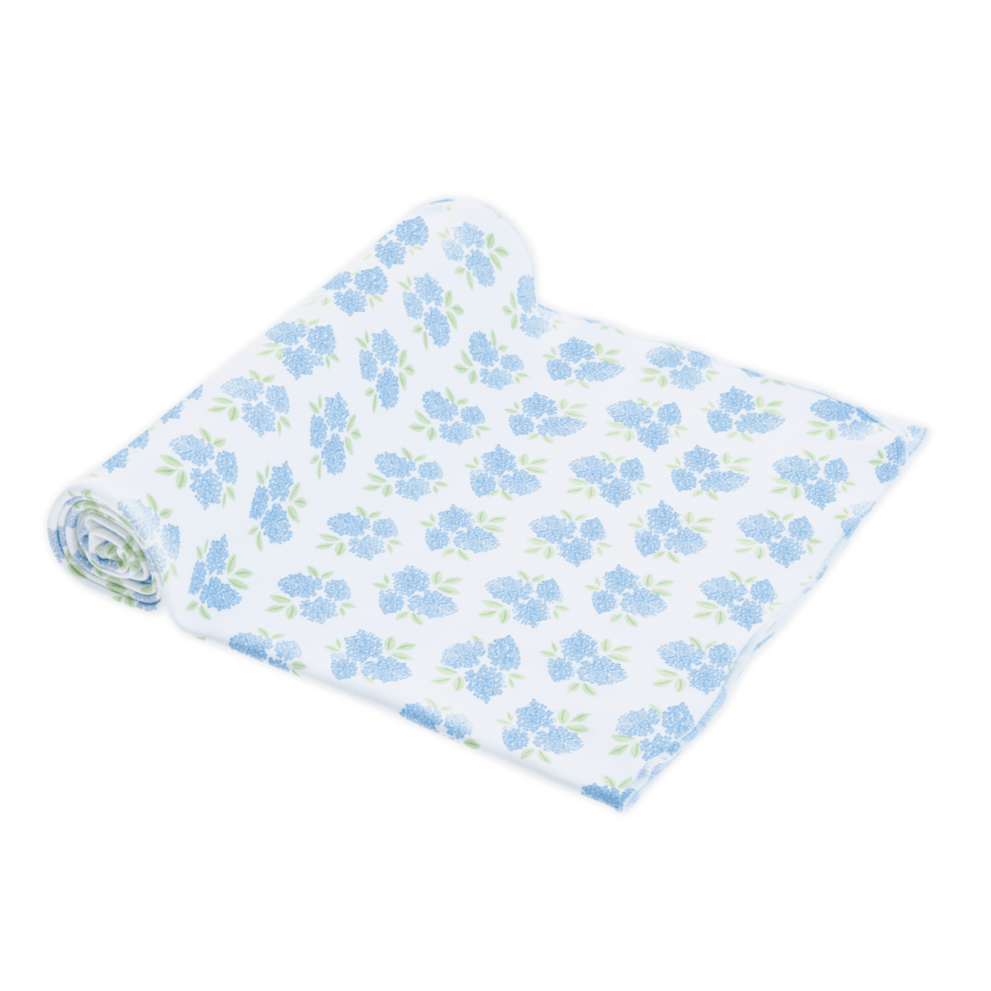 Magnolia Baby_Dreamy Hydrangeas Print Swaddle Blanket_2