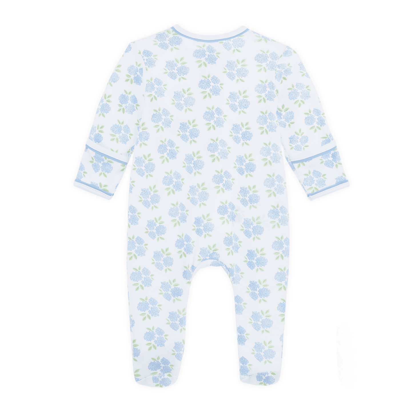 Magnolia Baby_Dreamy Hydrangeas Print Zip Footie_3