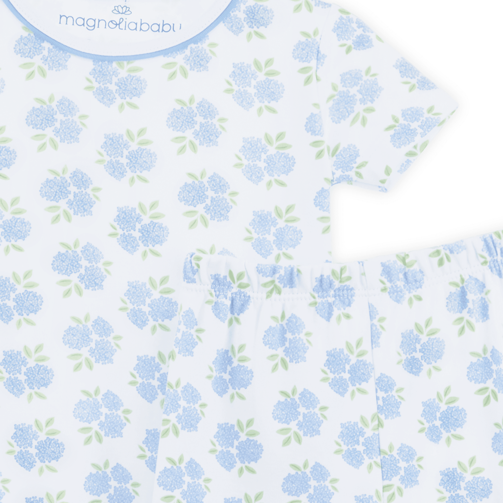 Magnolia Baby_Dreamy Hydrangeas Short Pajamas_4