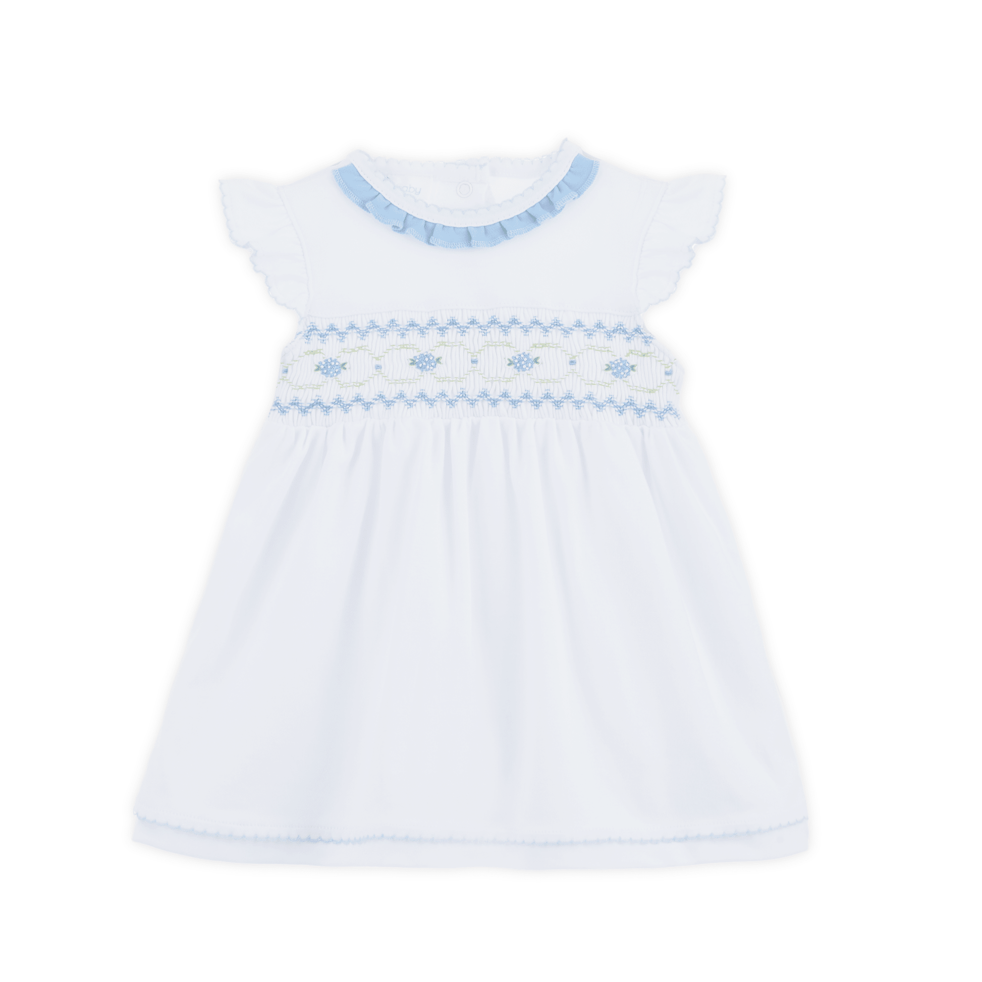 Magnolia Baby_Dreamy Hydrangeas Smocked Dress_1