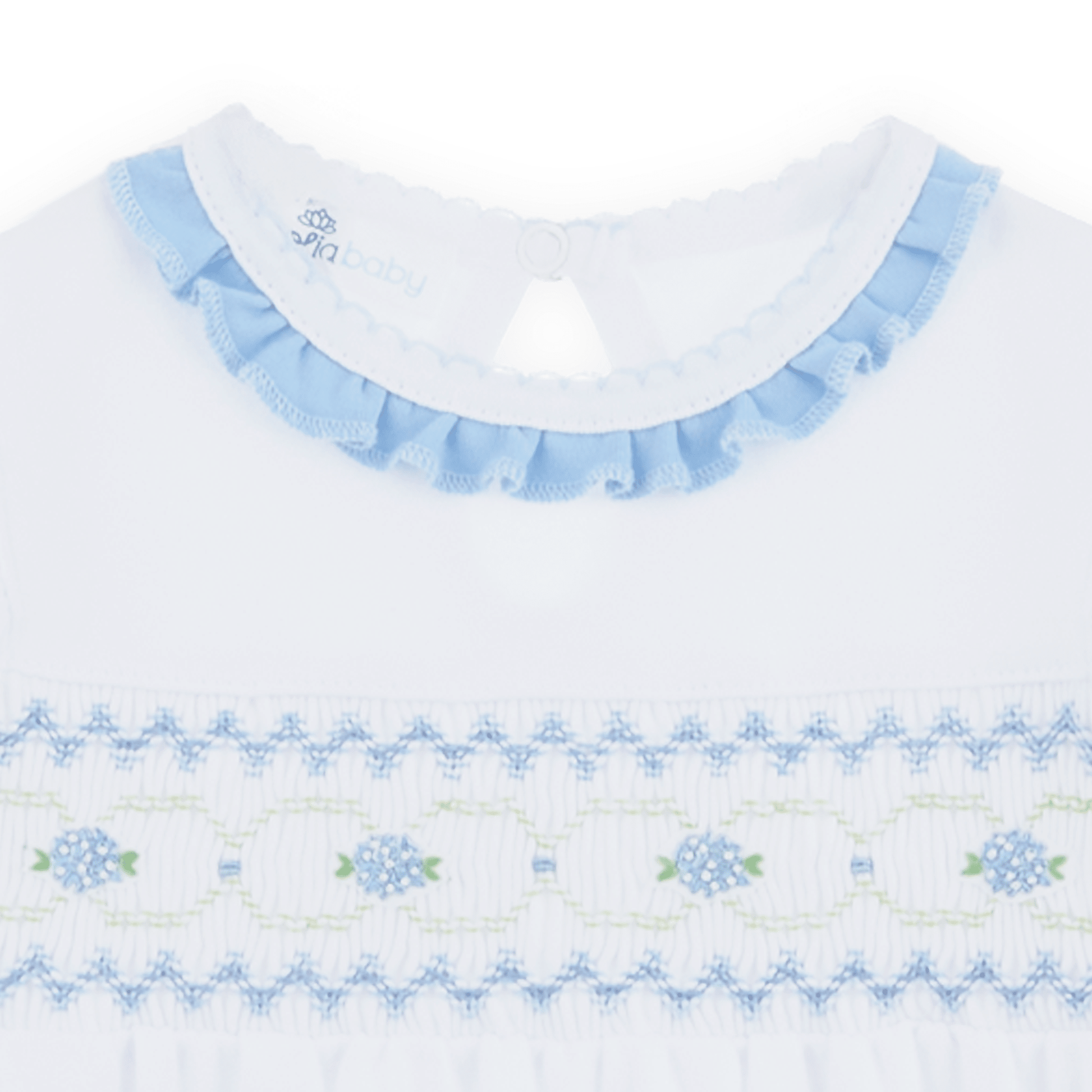 Magnolia Baby_Dreamy Hydrangeas Smocked Playsuit_3