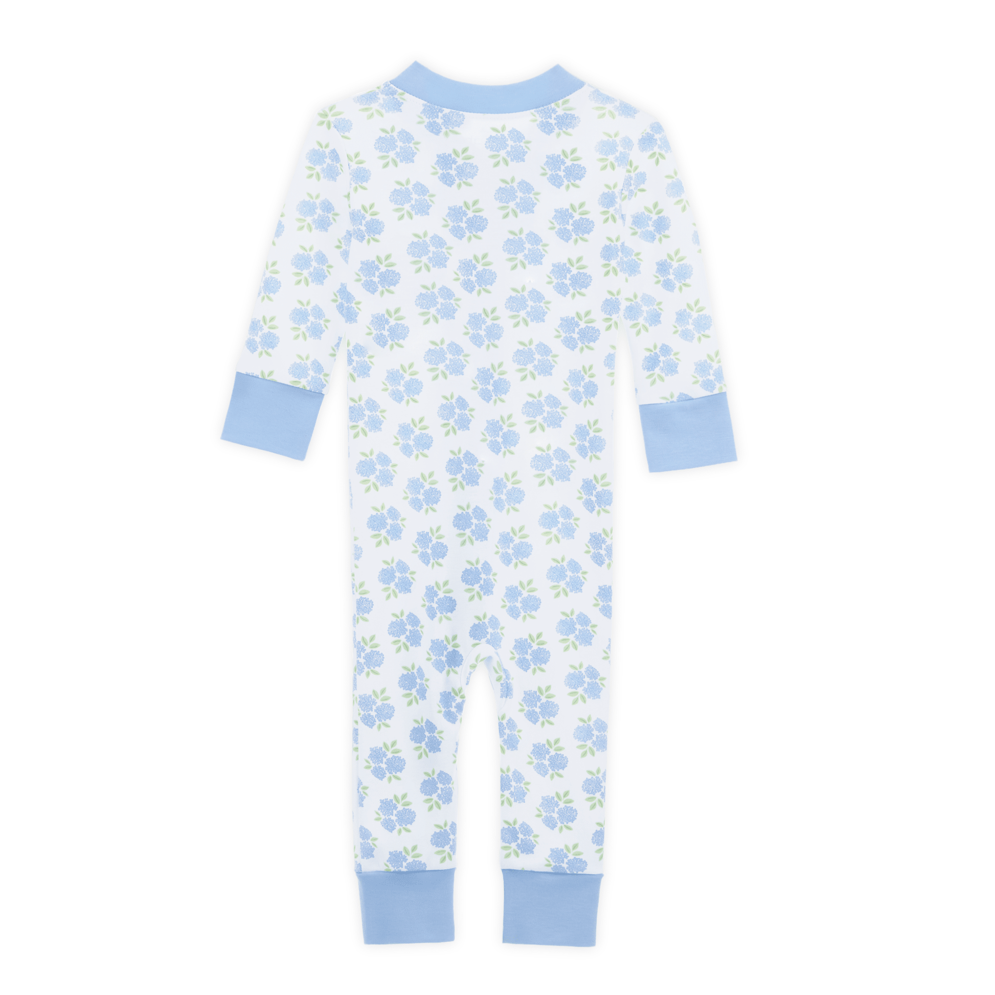 Magnolia Baby_Dreamy Hydrangeas Zip Pajamas_2