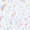 Dreamy Unicorns Pink Printed Burp Cloth - Magnolia BabyBurp Cloth